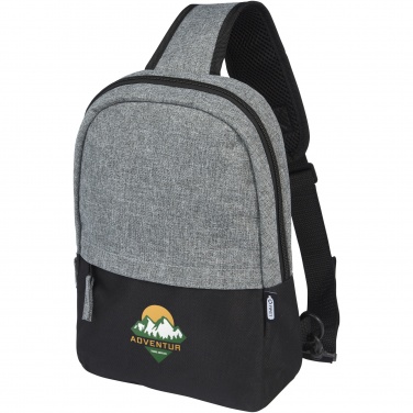 Logo trade corporate gift photo of: Reclaim GRS recycled two-tone sling 3.5L