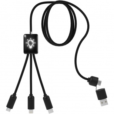 Logo trade promotional product photo of: SCX.design C28 5-in-1 extended charging cable