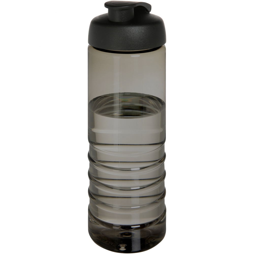 Logo trade promotional products image of: H2O Active® Eco Treble 750 ml flip lid sport bottle