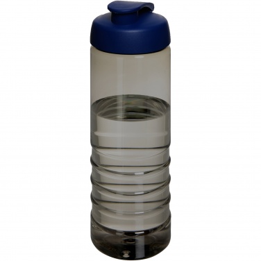 Logo trade business gifts image of: H2O Active® Eco Treble 750 ml flip lid sport bottle