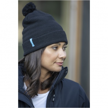 Logo trade promotional merchandise picture of: Olivine GRS recycled beanie