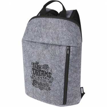 Logo trade advertising product photo of: Felta GRS recycled felt cooler backpack 7L