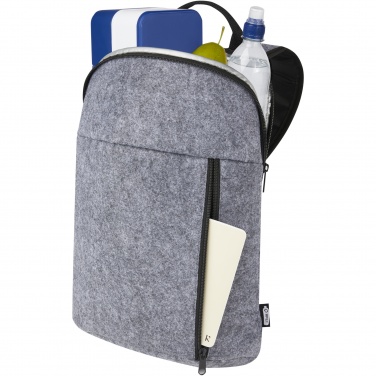 Logo trade promotional merchandise image of: Felta GRS recycled felt cooler backpack 7L