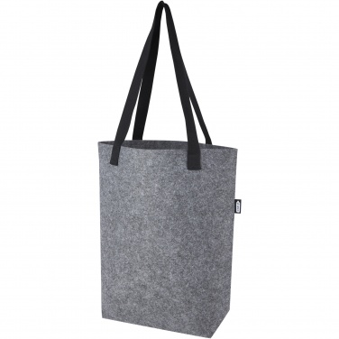 Logotrade promotional item image of: Felta GRS recycled felt tote bag with wide bottom 12L