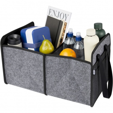 Logo trade promotional gifts image of: Felta GRS recycled felt foldable car organiser