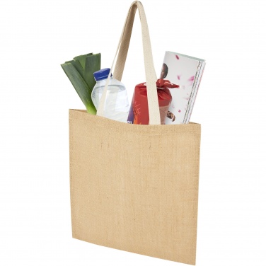 Logotrade corporate gift picture of: Juta 300 g/m² jute tote bag 7L