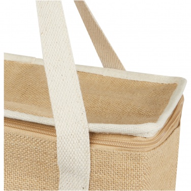 Logotrade promotional item image of: Juta 300 g/m² jute cooler bag 19L