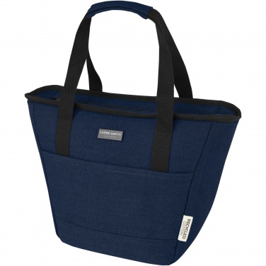 Logo trade promotional products image of: Joey 9-can GRS recycled canvas lunch cooler bag 6L