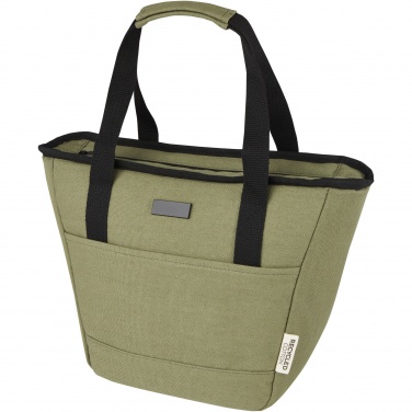 Logo trade promotional gifts picture of: Joey 9-can GRS recycled canvas lunch cooler bag 6L