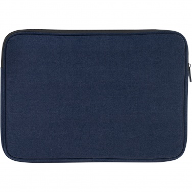 Logo trade corporate gift photo of: Joey 14" GRS recycled canvas laptop sleeve 2L