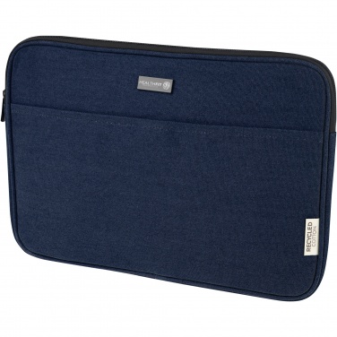 Logo trade corporate gifts image of: Joey 14" GRS recycled canvas laptop sleeve 2L