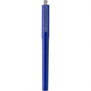 Logo trade corporate gifts image of: Mauna recycled PET gel rollerball pen