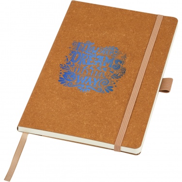 Logotrade promotional gift picture of: Kilau recycled leather notebook 