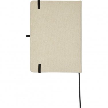 Logotrade corporate gift image of: Tutico organic cotton hardcover notebook