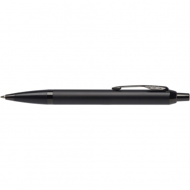 Logo trade promotional merchandise photo of: Parker IM achromatic ballpoint and rollerball pen set with gift box