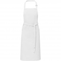 Andrea 240 g/m² apron with adjustable neck strap, White