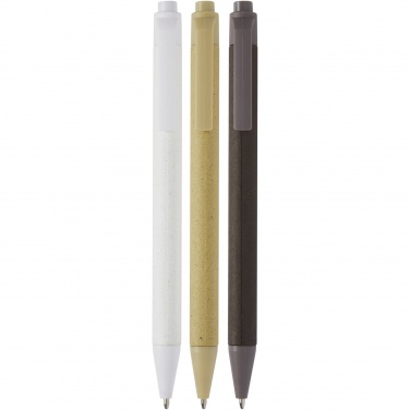 Logo trade promotional giveaways picture of: Fabianna crush paper ballpoint pen