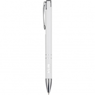 Logo trade business gifts image of: Moneta recycled aluminium ballpoint pen