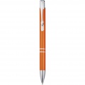 Moneta recycled aluminium ballpoint pen, Orange