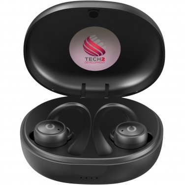 Logo trade promotional products picture of: Prixton TWS160S sport Bluetooth® 5.0 earbuds