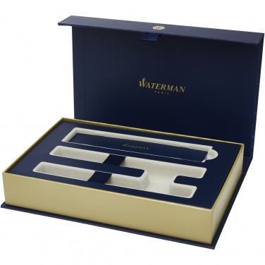 Logo trade advertising products picture of: Waterman Allure rollerball and ballpoint pen set 