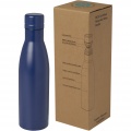 Vasa 500 ml RCS certified recycled stainless steel copper vacuum insulated bottle, Blue