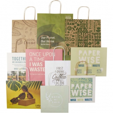 Logo trade promotional products picture of: Agricultural waste and kraft paper bags sample box