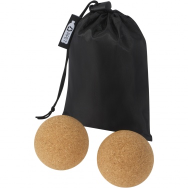 Logo trade promotional products image of: Trikona cork yoga ball