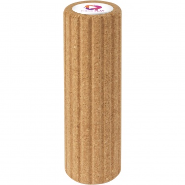 Logo trade promotional items image of: Trikona cork yoga roller