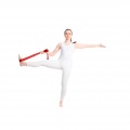 Virabha RPET yoga strap, Red