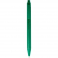 Chartik monochromatic recycled paper ballpoint pen with matte finish, Green