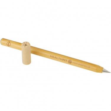 Logotrade promotional item picture of: Perie bamboo inkless pen