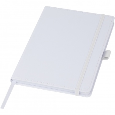 Logo trade promotional gift photo of: Thalaasa ocean-bound plastic hardcover notebook