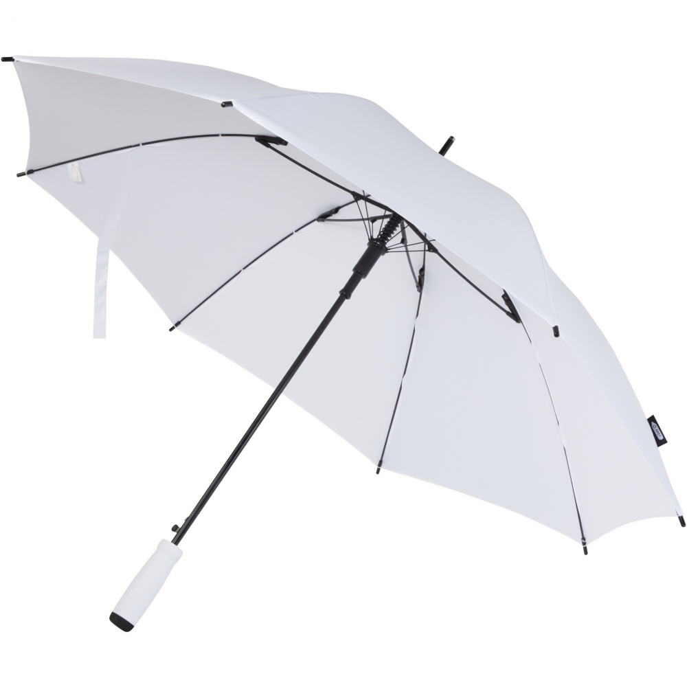 Logo trade business gift photo of: Niel 23" auto open recycled PET umbrella