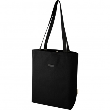 Logo trade corporate gifts picture of: Joey GRS recycled canvas versatile tote bag 14L