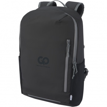 Logotrade promotional items photo of: Aqua 15" GRS recycled water resistant laptop backpack 21L