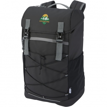 Logo trade promotional product photo of: Aqua 15.6" GRS recycled water resistant laptop backpack 23L