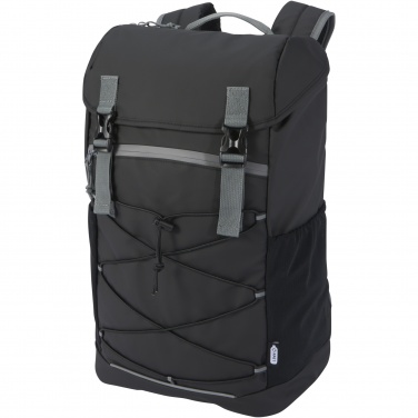 Logotrade promotional gift picture of: Aqua 15.6" GRS recycled water resistant laptop backpack 23L