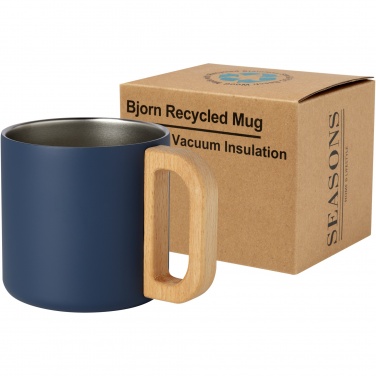 Logotrade advertising products photo of: Bjorn 360 ml RCS certified recycled stainless steel mug with copper vacuum insulation