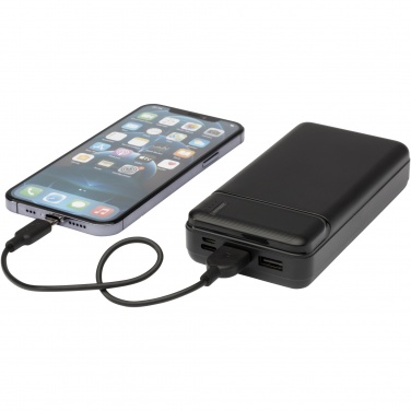 Logotrade corporate gift image of: Loop 20.000 mAh recycled plastic power bank 