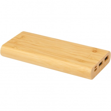 Logotrade advertising products photo of: Tulda 10.000 mAh bamboo power bank