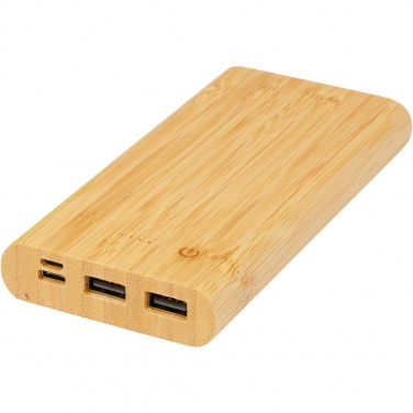 Logotrade promotional giveaways photo of: Tulda 10.000 mAh bamboo power bank