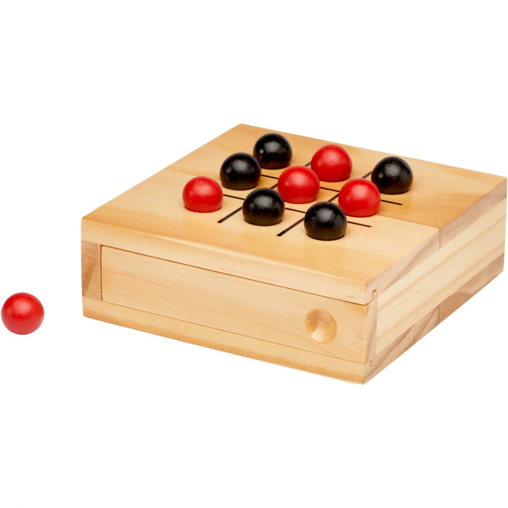 Logotrade promotional product image of: Strobus wooden tic-tac-toe game