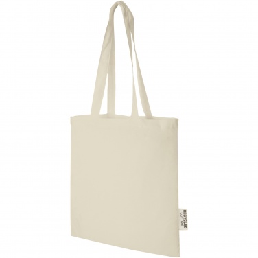 Logotrade promotional giveaways photo of: Madras 140 g/m2 GRS recycled cotton tote bag 7L