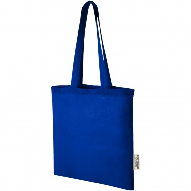 Logotrade promotional giveaways photo of: Madras 140 g/m2 GRS recycled cotton tote bag 7L