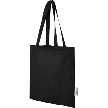 Logotrade corporate gift picture of: Madras 140 g/m2 GRS recycled cotton tote bag 7L