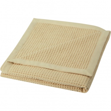 Logotrade business gift image of: Abele 150 x 140 cm cotton waffle blanket