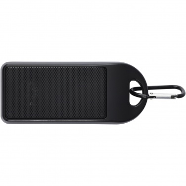 Logo trade advertising products image of: Omni 3W IPX4 RCS recycled plastic Bluetooth® speaker