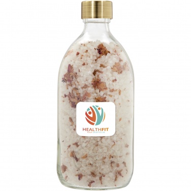 Logotrade promotional merchandise picture of: Wellmark Just Relax 500 ml bath salt - roses fragrance