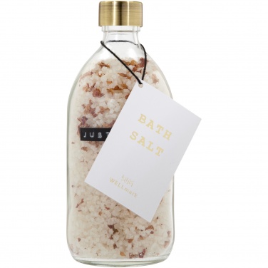 Logo trade promotional merchandise picture of: Wellmark Just Relax 500 ml bath salt - roses fragrance